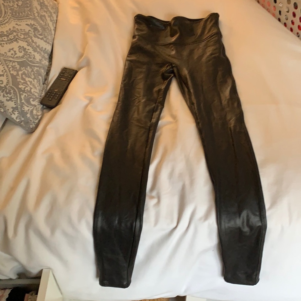 New without tags MEDIUM TALL Spanx Faux leather